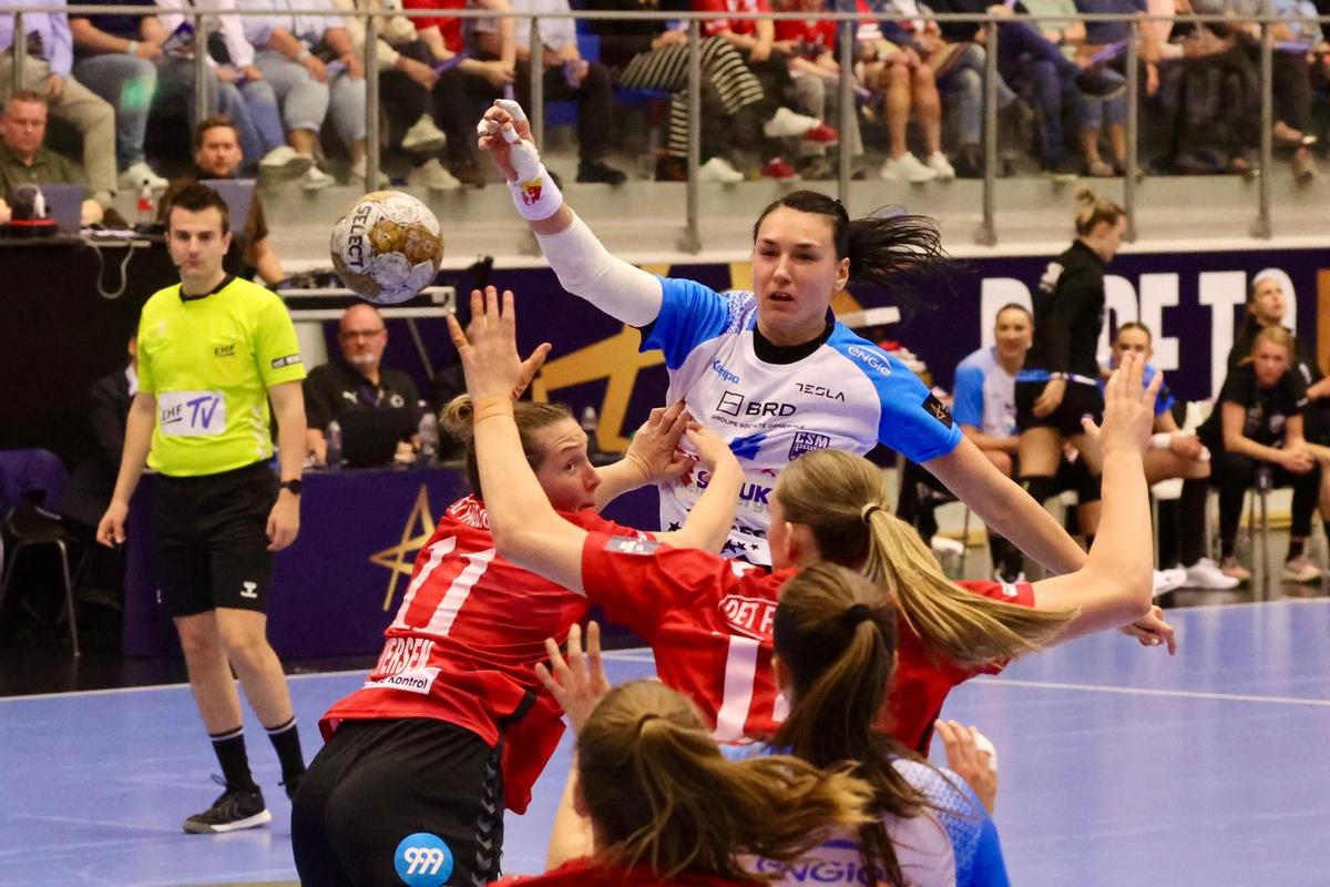 Esbjerg - CSM București, returul sferturilor din Liga Campionilor / foto: Ionuț Iordache (GSP)