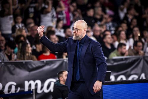 Mihai Silvășan, antrenorul lui U-BT Cluj-Napoca/Foto: Manases Sandor/u-bt.basketball