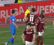 Radu Petrescu i-a refuzat Rapidului un penalty, după ce Christensen a fost tamponat de Târnovanu: „Decizie eronată”