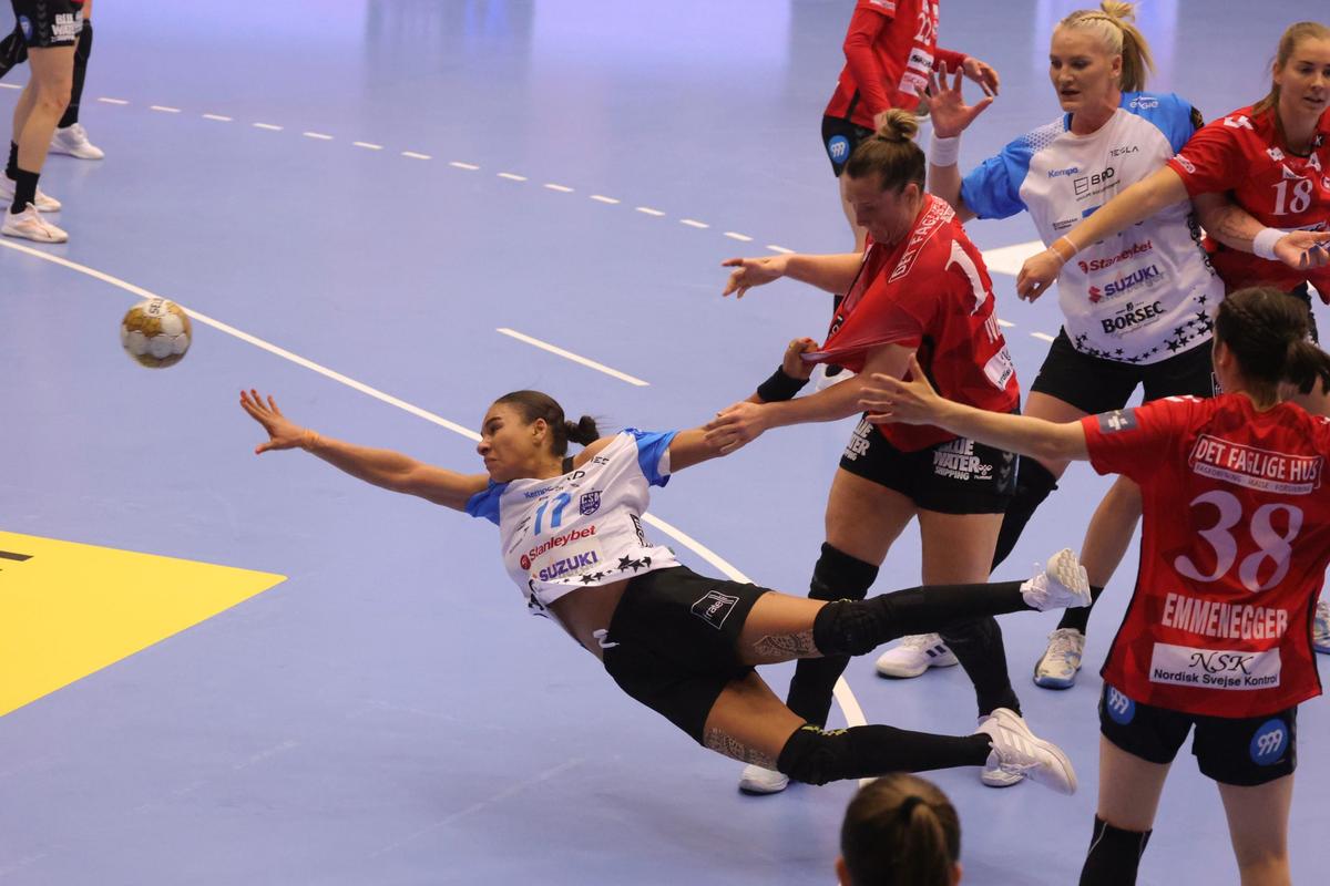 Esbjerg - CSM București, returul sferturilor din Liga Campionilor / foto: Ionuț Iordache (GSP)