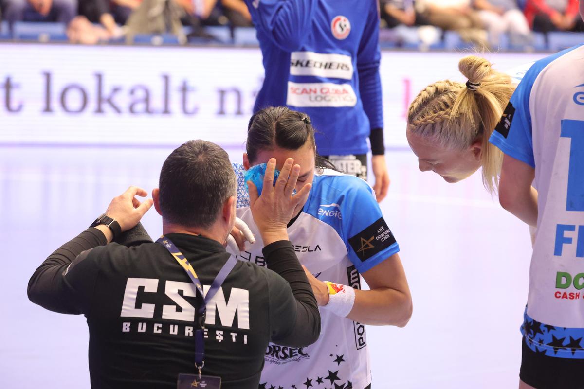 Esbjerg - CSM București, returul sferturilor din Liga Campionilor / foto: Ionuț Iordache (GSP)