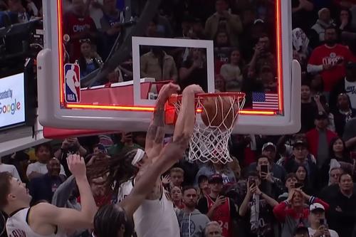 Aaron Gordon, coșul victoriei pentru Denver Nuggets/Foto: captură YouTube (NBA)