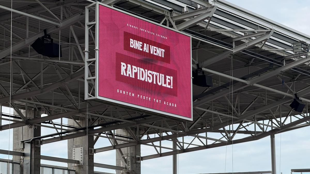 Pachetul „Zi de meci” pentru fani, înainte de Rapid - FCSB