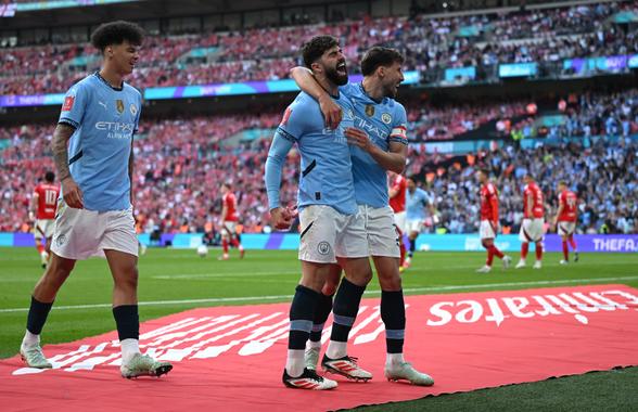 Nottingham Forest - Manchester City 0-2 » „Cetățenii” s-au calificat în finala FA Cup pentru al treilea sezon consecutiv