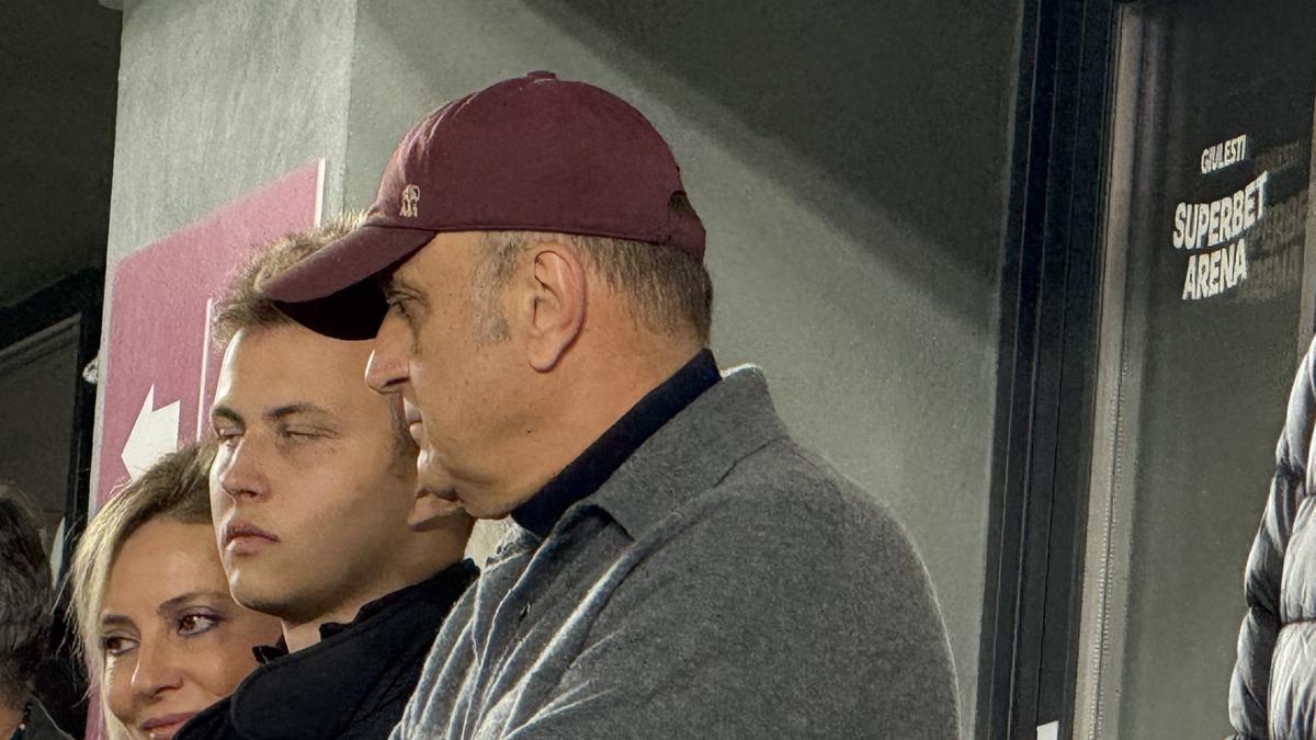 Dan Sucu si Victor Angelescu la Rapid - FCSB