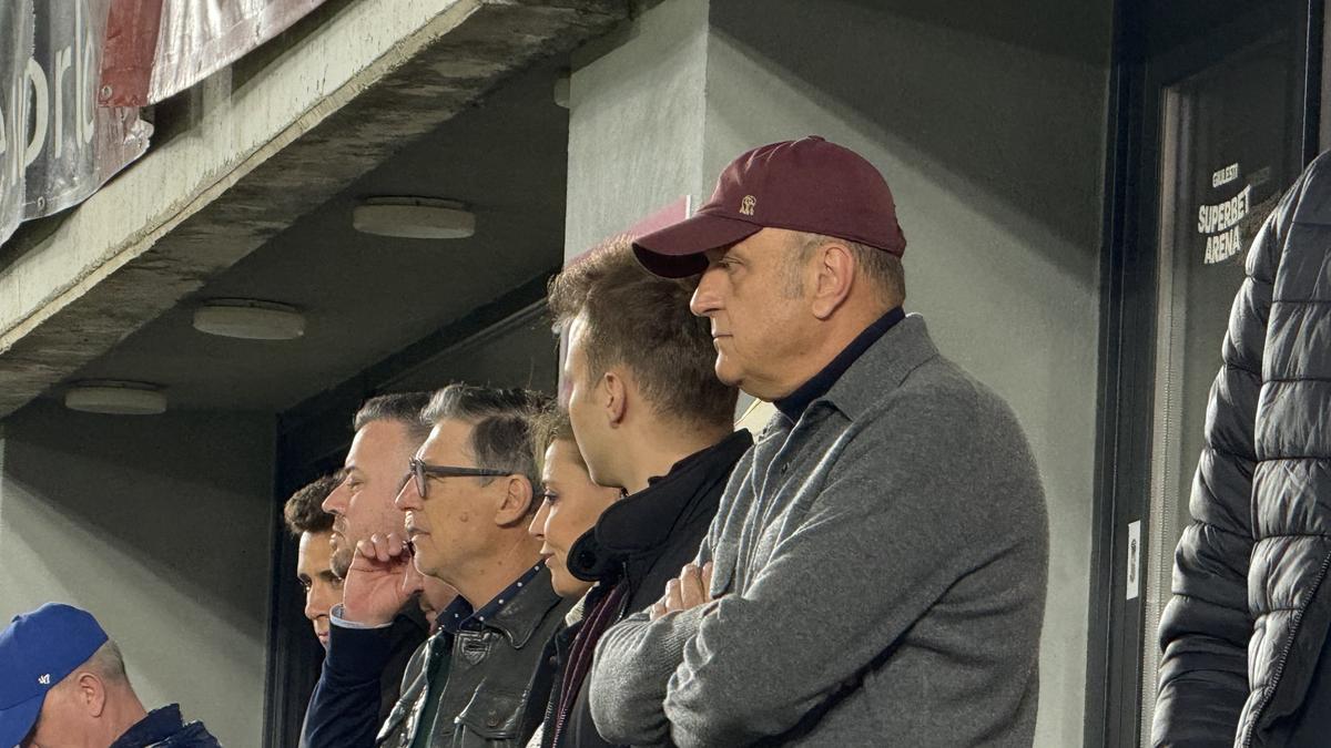 Dan Sucu si Victor Angelescu la Rapid - FCSB