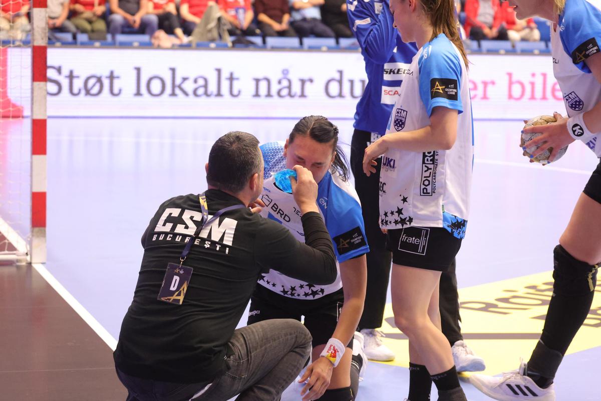 Esbjerg - CSM București, returul sferturilor din Liga Campionilor / foto: Ionuț Iordache (GSP)