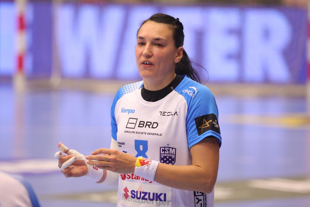 Esbjerg - CSM București, returul sferturilor din Liga Campionilor / foto: Ionuț Iordache (GSP)