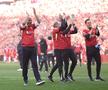Imagini antologice de la petrecerea de titlu a lui Liverpool » Arne Slot, dedicație specială pentru Jurgen Klopp