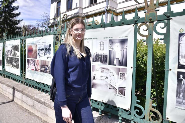 Catrin-Elena Ștefanov, jucătoarea de volei a celor de la CSM București și implicată în programul GO Scholarship susținut de BRD