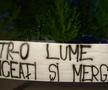 Se putea și mai rău! Bannerele rasiste ale dinamoviștilor interzise la derby