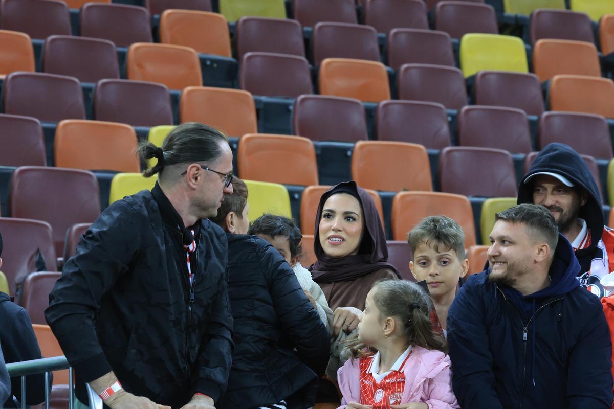 Imagini de la finalul meciului Dinamo - Rapid