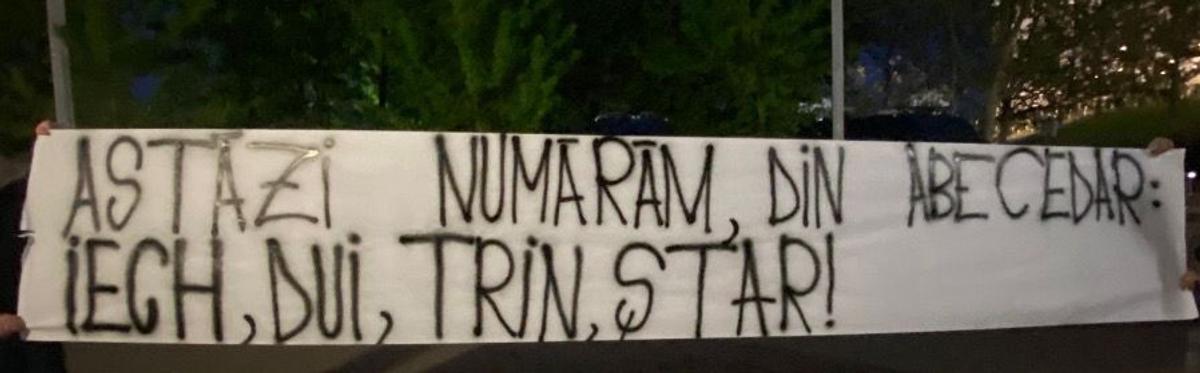 Se putea și mai rău! Bannerele rasiste ale dinamoviștilor interzise la derby