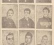 Dinamo Pitești în 1955. Pericle Valeca, ultimul din stânga jos, cu ochelari / Sursă: Alexandru Fieraru
