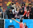 Imagini de la finalul meciului Dinamo - Rapid