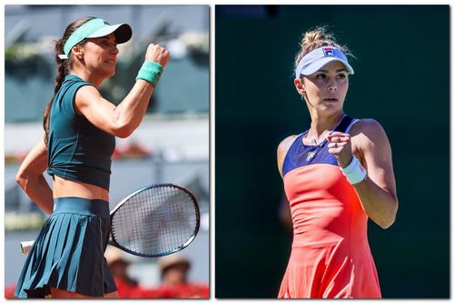 Sorana Cîrstea și Jaqueline Cristian la Madrid 2026 Montaj foto: Mutua Madrid Open, Imago Images