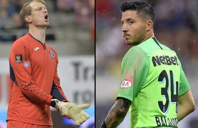 Bălgrădean și Arlauskis, față în față » Un portar de top din Liga 1 îi compară: „Este de departe cel mai bun!”