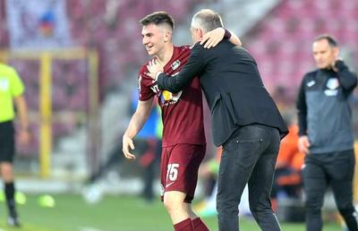 Puștiul Mihai Gîdea, interviu emoționant după primul gol la CFR Cluj: „S-a întâmplat să mai și plâng când eram scos devreme”