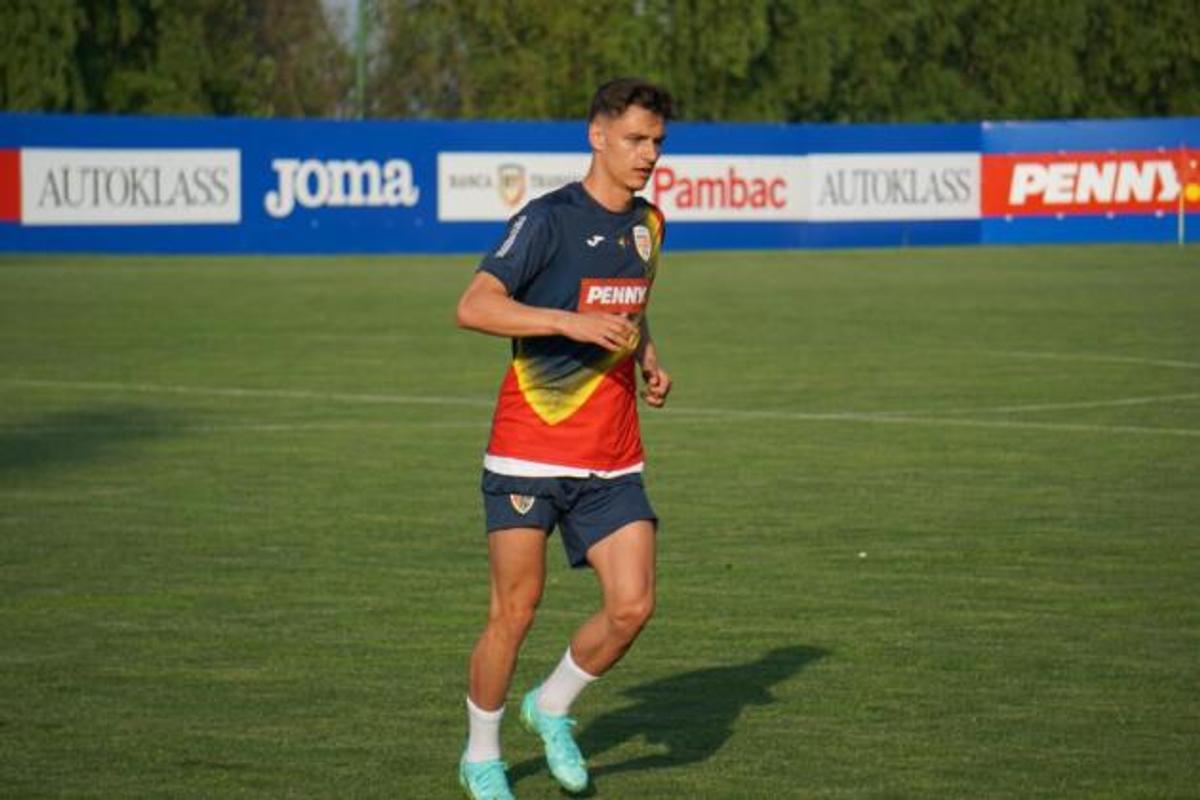 Încă o modificare de ultimă oră în lotul României U23, pentru cantonamentul din Spania