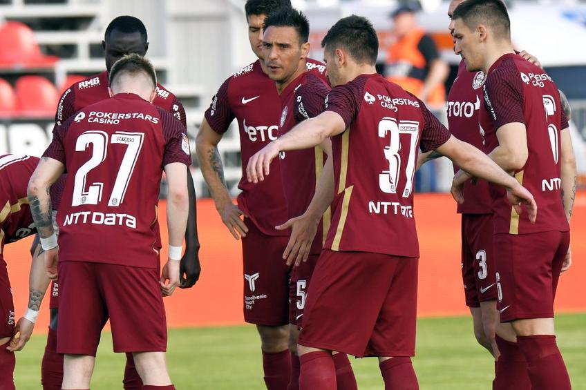 CFR Cluj a reușit să câștige campionatul în ciuda problemelor economice ale clubului / Sursă foto: GSP
