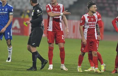 Veste proastă și de la CCA » Dinamo, un punct în 3 meciuri cu „centralul” delegat la barajul cu U Cluj