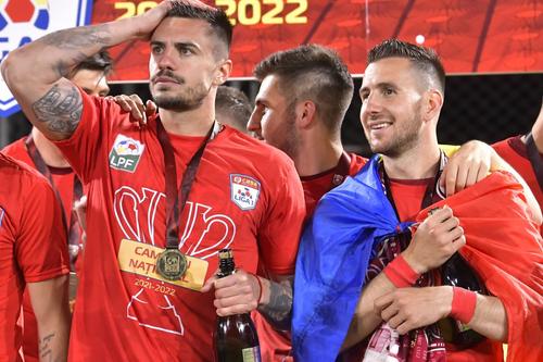 Andrei Burcă (stânga)
Contractul său cu CFR expiră în iunie 2024
Foto: Imago