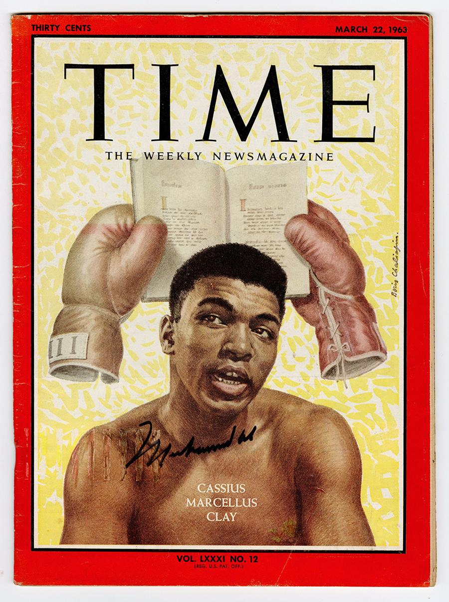 Cassius Clay, pe coperta revistei Adevăratul Cassius Clay!