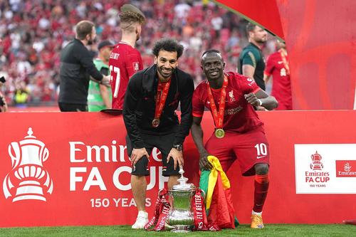Mohamed Salah și Sadio Mane , Foto: Imago Images