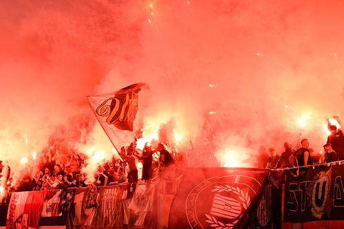 Galeria lui U Cluj la finala Cupei României/ foto: Imago Images