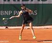 Miriam Bulgaru, la Roland Garros 2023 / Sursă foto: @Neal Trousdale 2023 / OpenTenis.ro