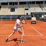 Miriam Bulgaru, la Roland Garros 2023 / Sursă foto: instagram.com/miriambulgaru/