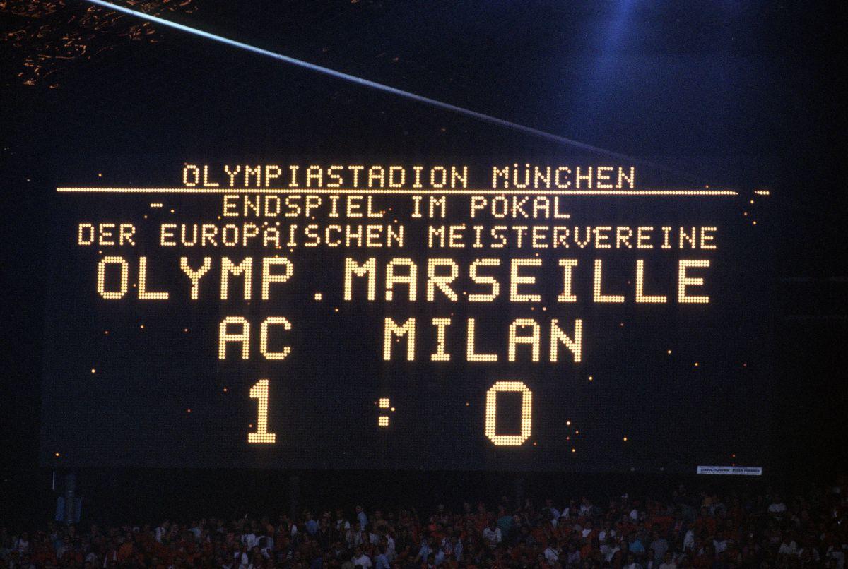 Olympique Marseille - AC Milan, finala Ligii Campionilor din 1993