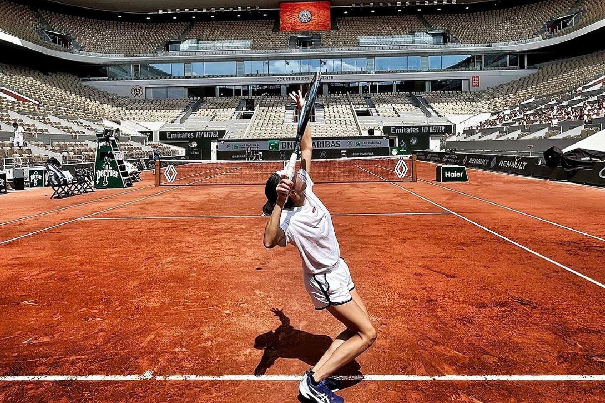 Miriam Bulgaru - momente și schițe la Roland Garros 2023