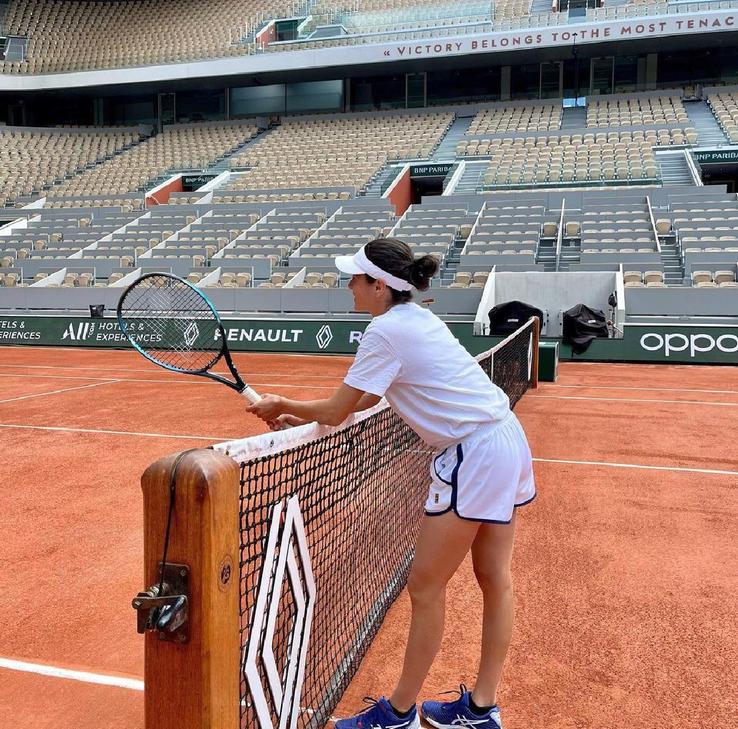 Miriam Bulgaru, la Roland Garros 2023 / Sursă foto: instagram.com/miriambulgaru/