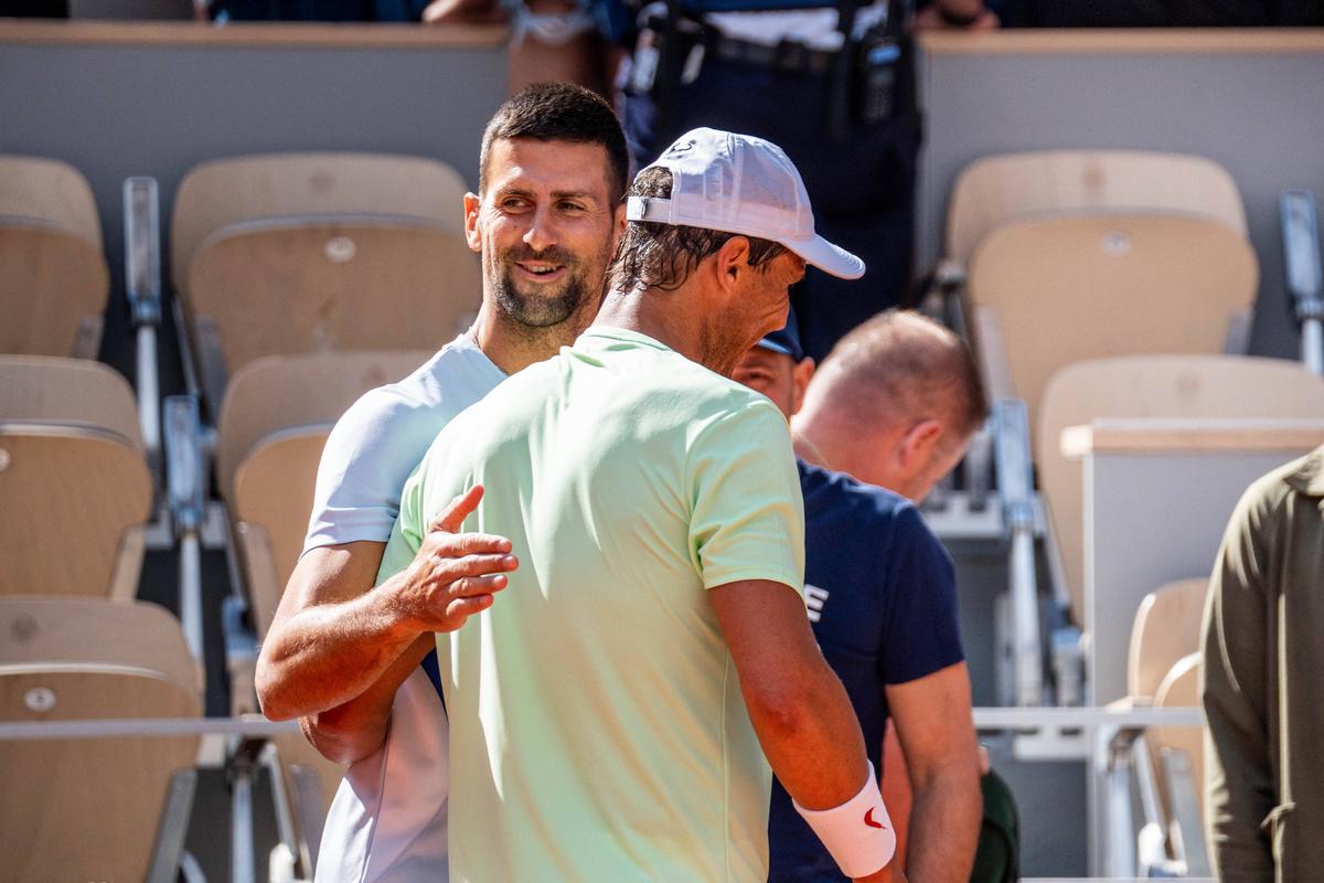 Moment inedit la Roland Garros: Novak Djokovic și Carlos Alcaraz, în tribune la meciul Zverev - Nadal