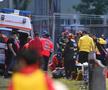 Momente de panică la Miercurea Ciuc » Ambulanța a transportat de urgență la spital un fan Dinamo + toate detaliile