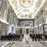 Campionii de la Napoli au fost primiți în vizită de Papa Leon al XIV-lea / Foto: Imago