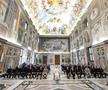 Campionii de la Napoli au fost primiți în vizită de Papa Leon al XIV-lea / Foto: Imago