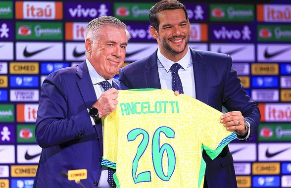 Carlo Ancelotti a anunțat primul lui lot ca selecționer al Braziliei și dacă se bazează pe Neymar: „I-am explicat”