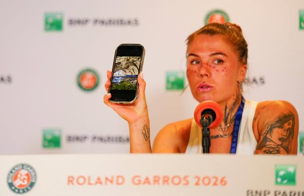 Oleksandra Oliynykova a obținut prima victorie la un turneu de Mare Șlem și a condamnat din nou tăcerea din circuit cu privire la războiul din Ucraina: „Este inacceptabil”