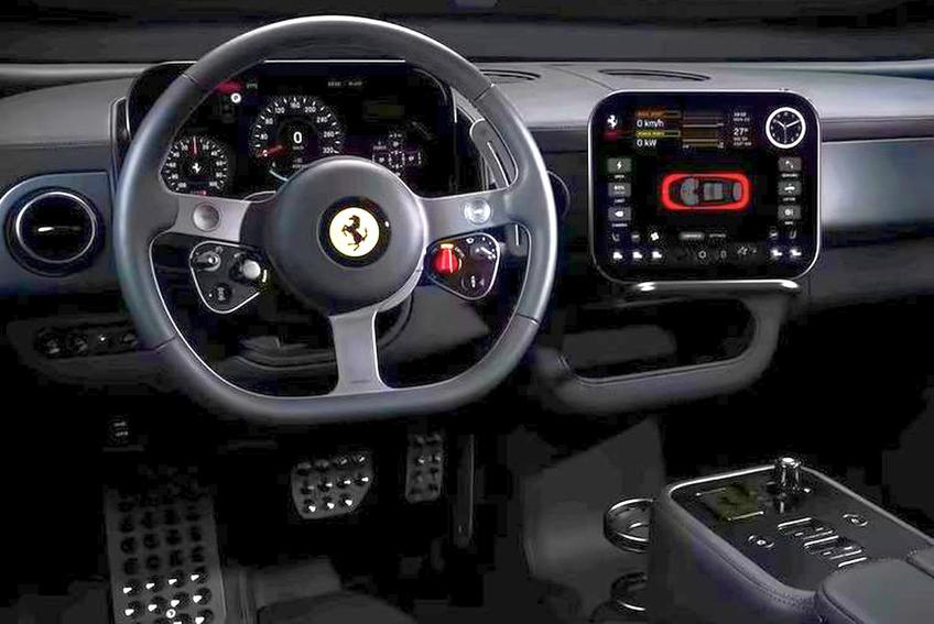 Ferrari a prezentat marți modelul „Luce” // FOTO: profit.ro