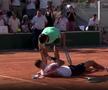 Scene dramatice la Roland Garros! A câștigat meciul turneului, dar nu s-a mai putut ridica de pe zgură