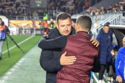 Ianis Zicu și Constantin Gâlcă // FOTO: GSP.ro