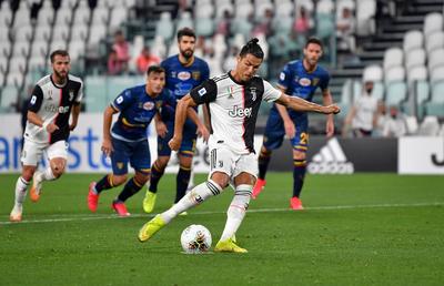VIDEO Cristiano Ronaldo a mai făcut o victimă în Serie A » Performanța atinsă după ultimul gol pentru Juventus