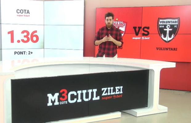 Meciul zilei. Dinamo - Voluntari: 3 cote la duelul pentru salvarea de la retrogradare!