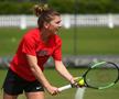 Simona Halep revine pe teren. foto: Guliver/Getty Images