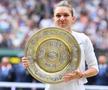 Simona Halep are două turnee de Grand Slam în palmares: Roland Garros 2018 și Wimbledon 2019