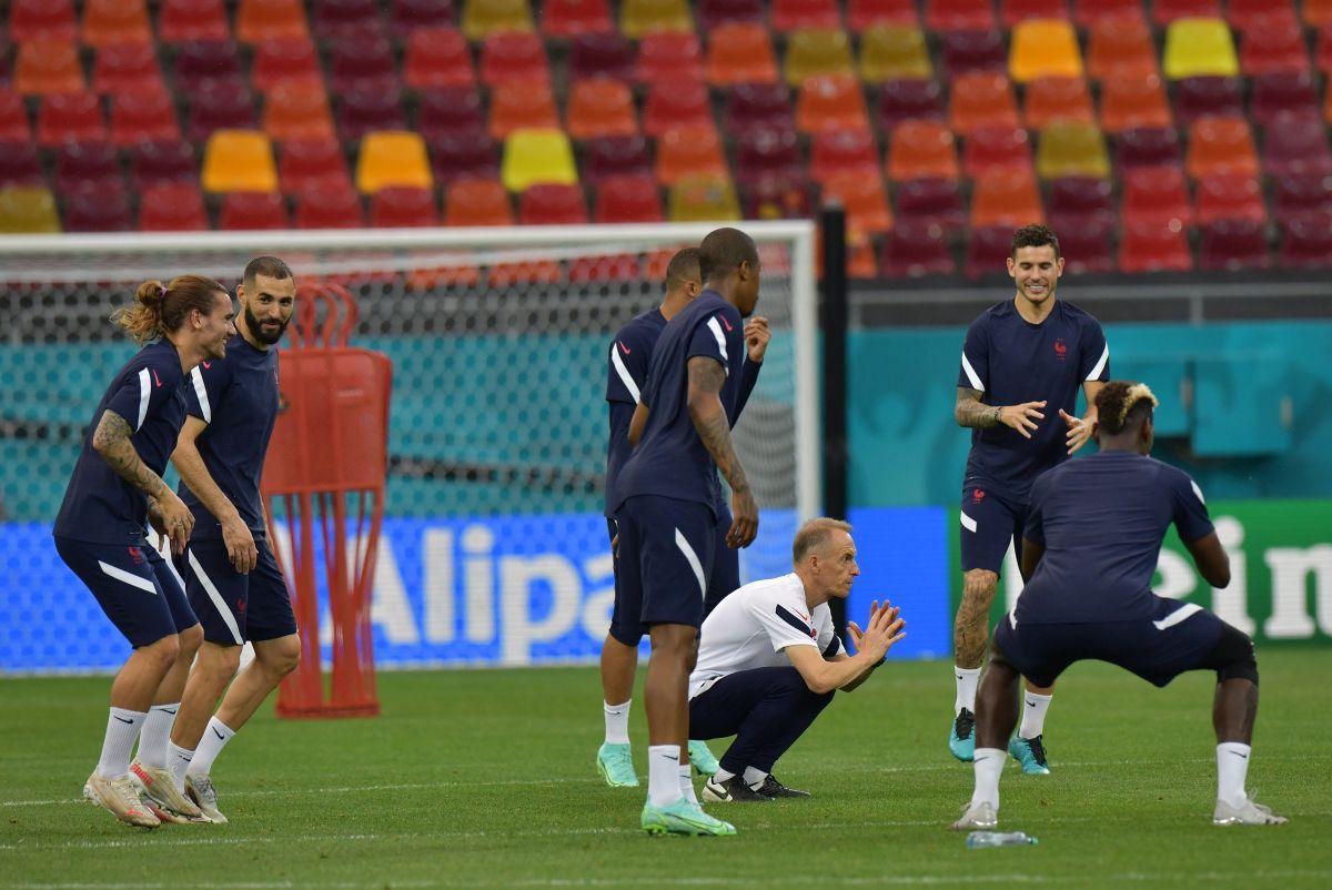 Antrenamentul Franței de pe Arena Națională, întârziat 5 minute » Detaliile observate de reporterul GSP