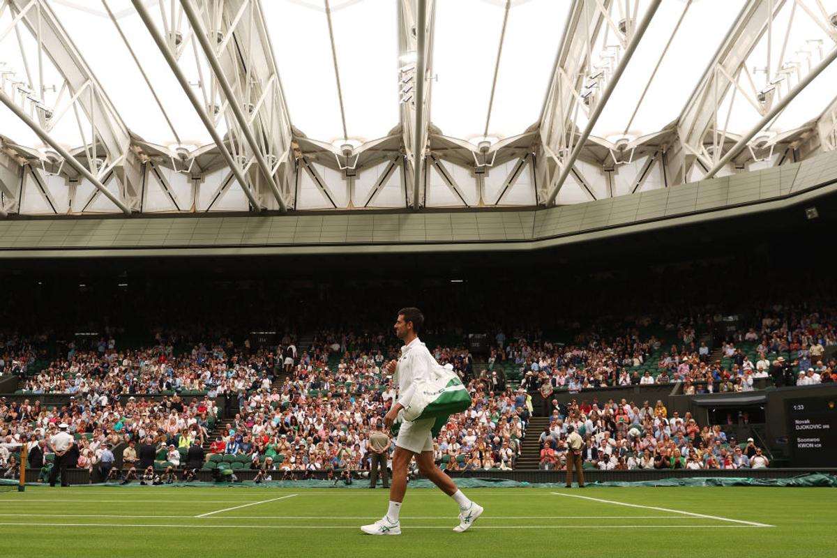 Novak Djokovic - Soonwoo Kwon, Wimbledon 2022