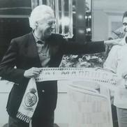 Hagi, alături de președintele Mendoza